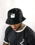 Outliers - A Creative Project (CP) - Unisex Outliers Black Cotton Bucket Hat
