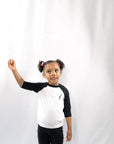 Kid's Toddler ¾ Sleeve Baseball Cotton Tee 2-3YRS