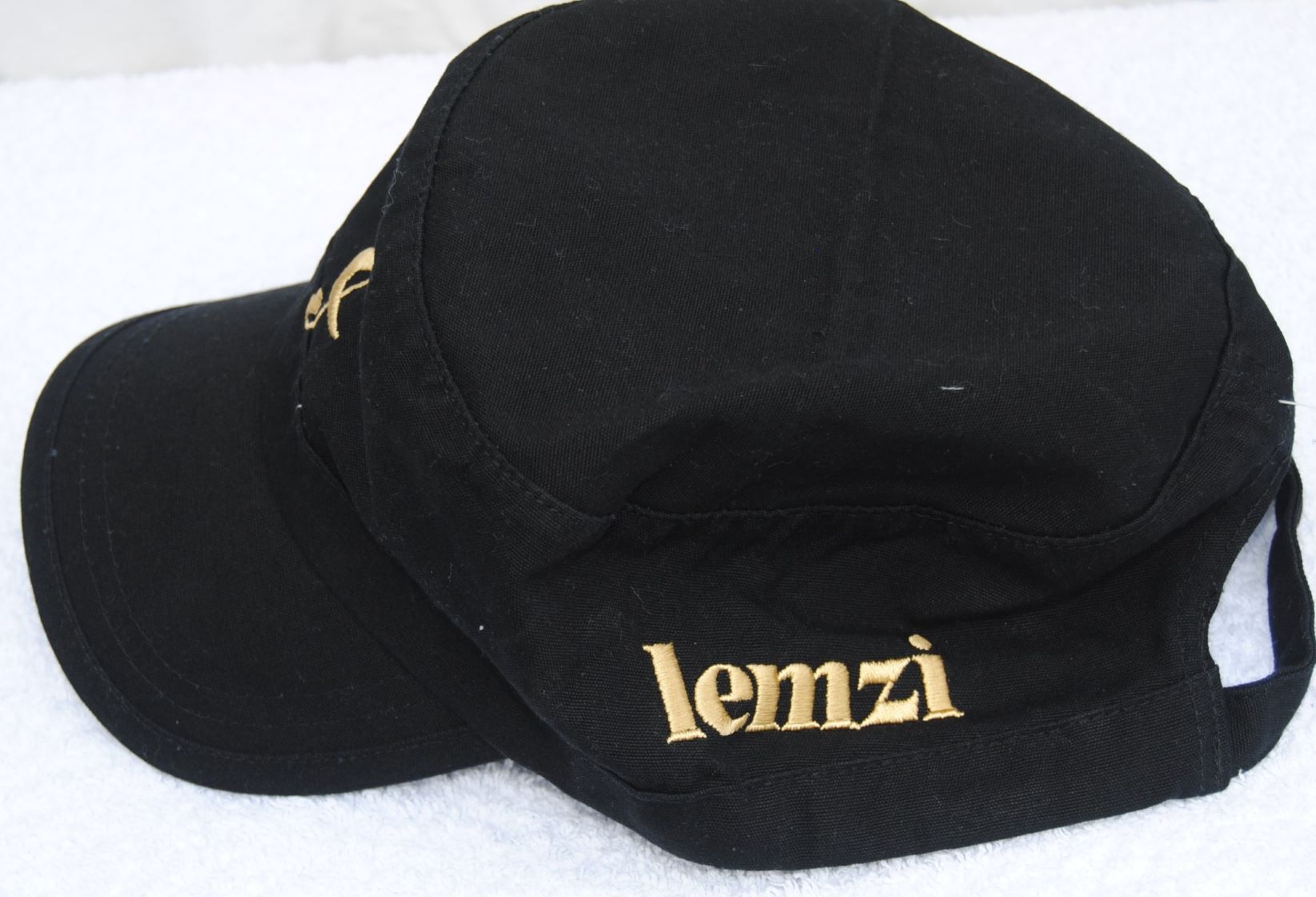 Unisex Adjustable Cotton Army Cap- Black or Grey &amp; Limited Edition Gold Label