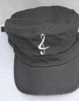 Unisex Adjustable Cotton Army Cap- Black or Grey & Limited Edition Gold Label