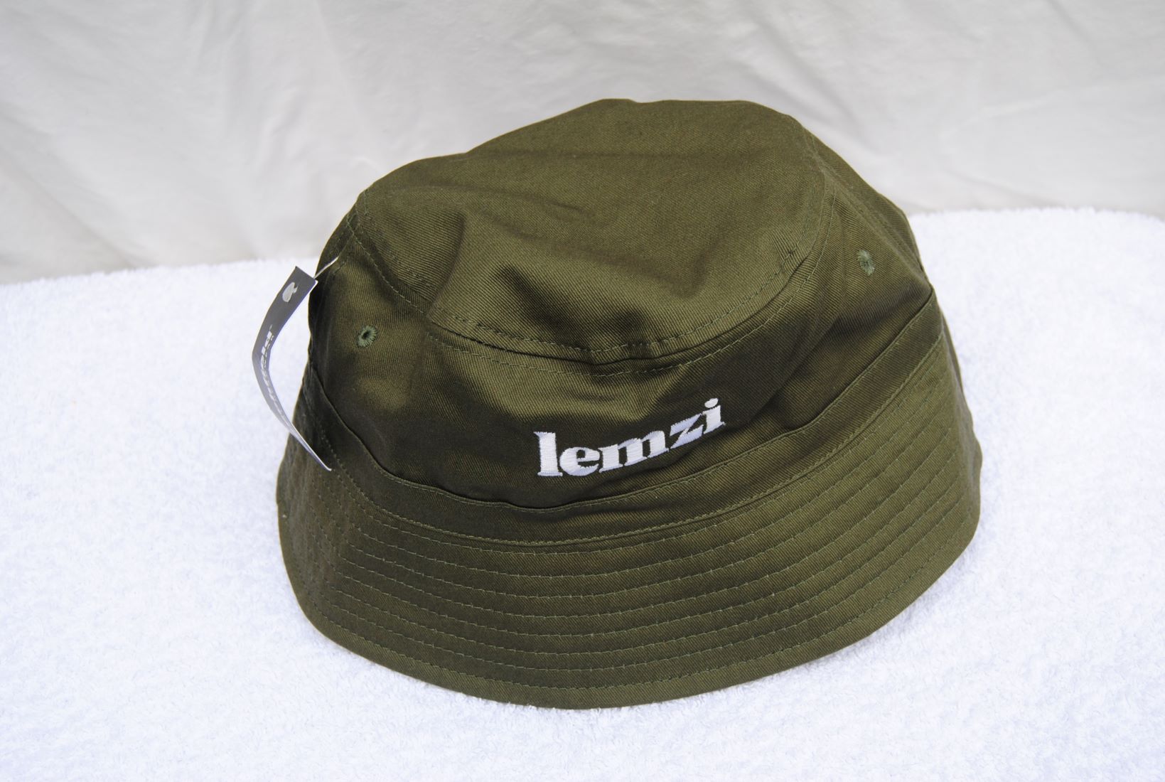 Unisex Reversible Cotton  Bucket Hat - Olive Green or Black