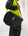 Lemzi's Unisex Large Ipad Messenger Bags - Grey or Black